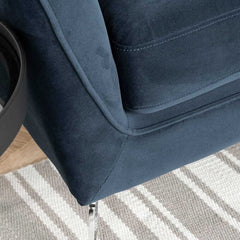 Orson Velvet Blue Armchair Armchair Orson 