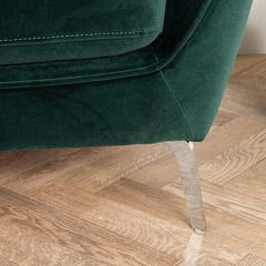 Orson Velvet Green 2 Seater Sofa Sofa Orson 