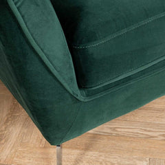 Orson Velvet Green 3 Seater Sofa Sofa Orson 
