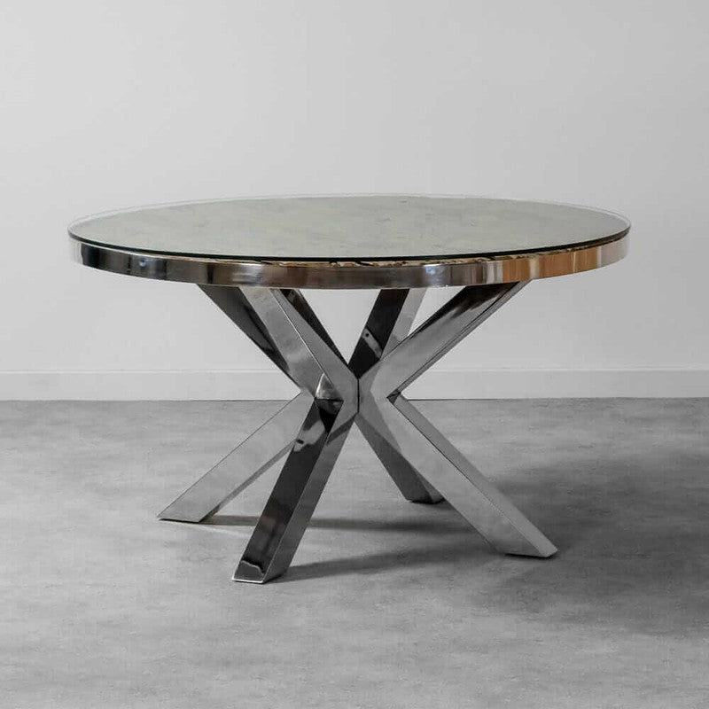 Railway Round Dining Table