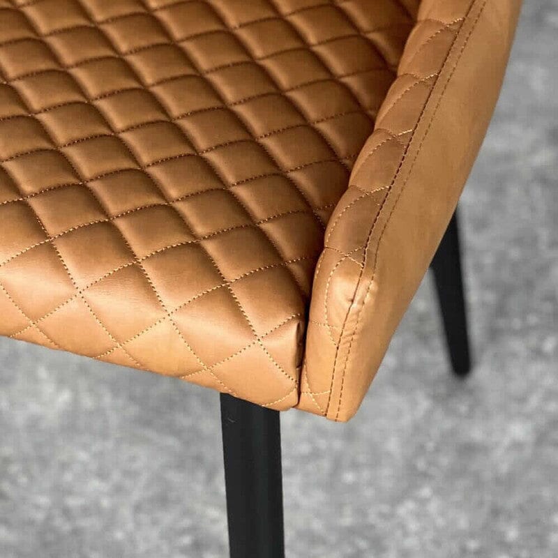 Rivington Quilted Velvet Dining Chair Set Of 2 Dining Chair Rivington 