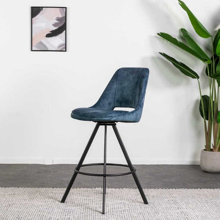 Rolo Bar Stool Bar Stool Rolo Teal 1 