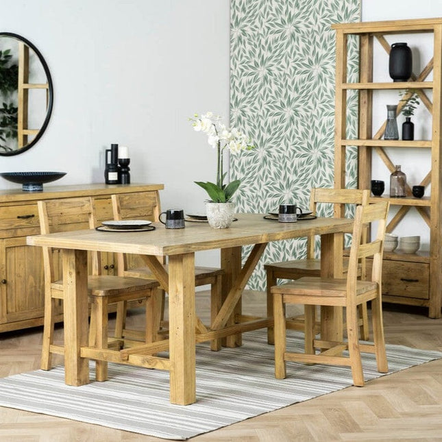 Salisbury 1.8m Fixed Top Dining Table & Salisbury Dining Chairs Package Deal Salisbury 