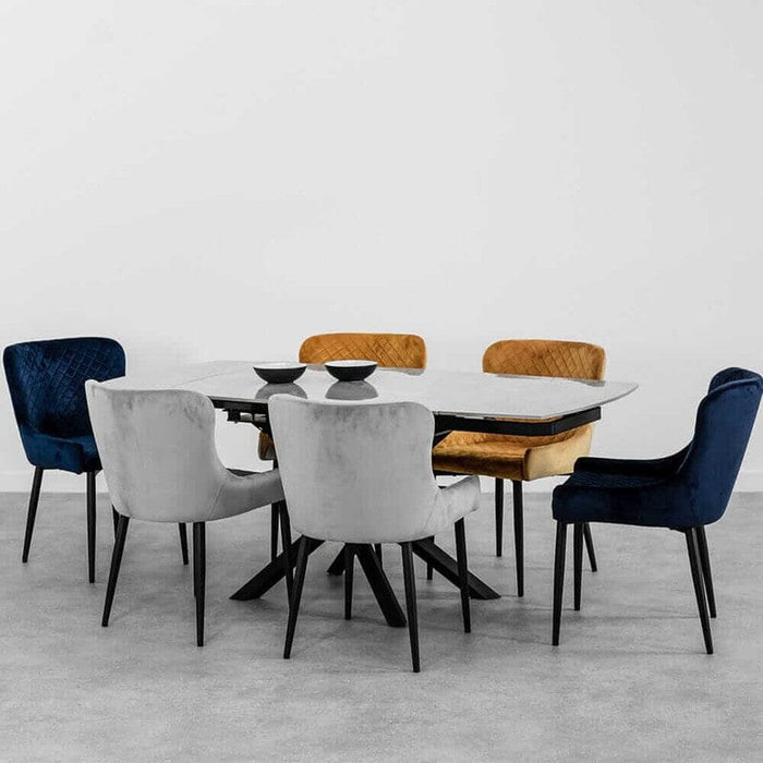 Savannah Ceramic Extending Dining Table (160cm - 240cm)