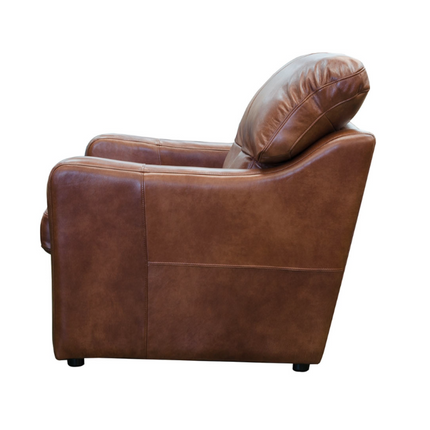 Alexander & James Bailey Leather Snuggler Chair