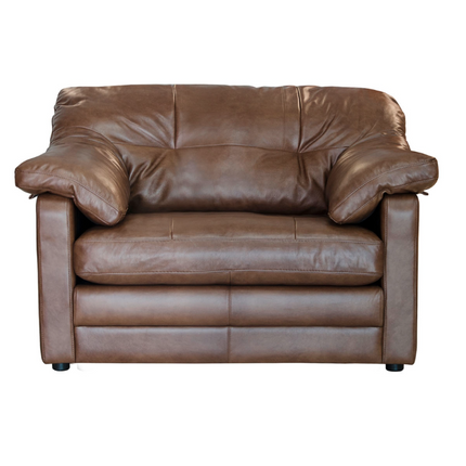 Alexander & James Bailey Leather Snuggler Chair