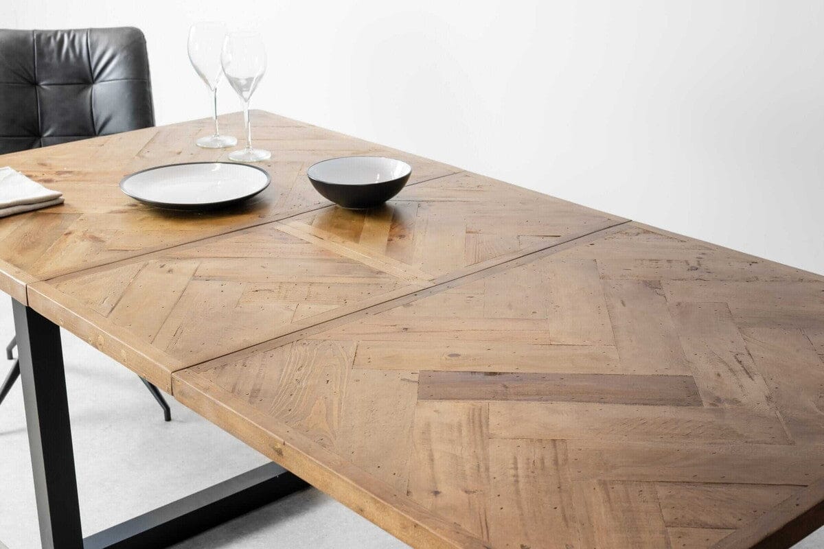 Tulsa Extendable Dining Table (140cm - 180cm) & Bench Package Deal Package Deal Tulsa 
