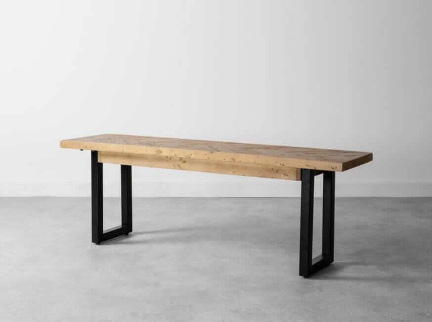 Tulsa Extendable Dining Table (140cm - 180cm) & Bench Package Deal Package Deal Tulsa 