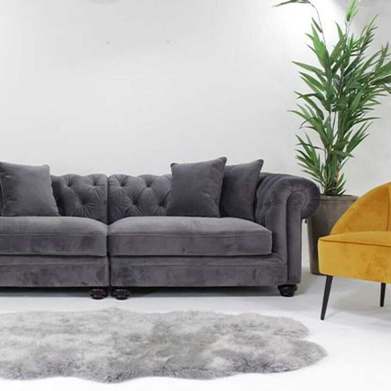 Brown sofa