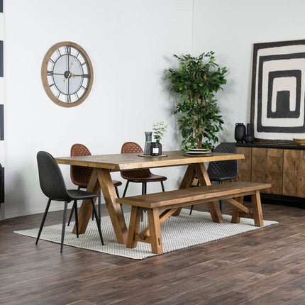 Pyramid Dining Bench