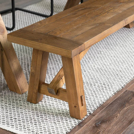 Pyramid Dining Bench