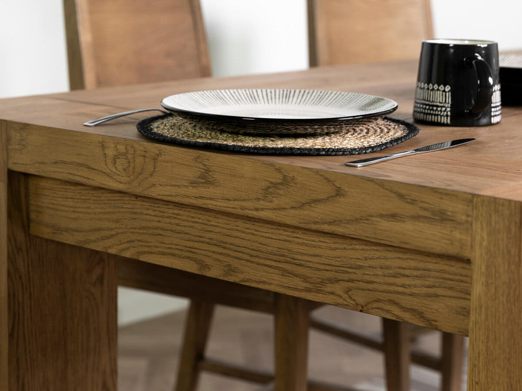 Lincoln 220CM Fixed Top Dining Table