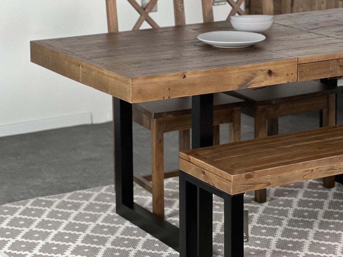 Brooklyn Extendable Dining Table (140cm - 180cm) & Brooklyn Dining Chairs Package Deal Package Deal FW Homestores 