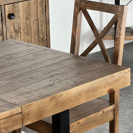 Brooklyn Extendable Dining Table (140cm - 180cm) & Brooklyn Dining Chairs Package Deal Package Deal FW Homestores 