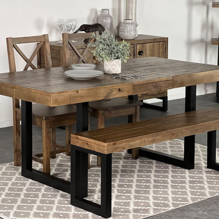 Brooklyn Extendable Dining Table (140cm - 180cm) & Brooklyn Dining Chairs Package Deal Package Deal FW Homestores 