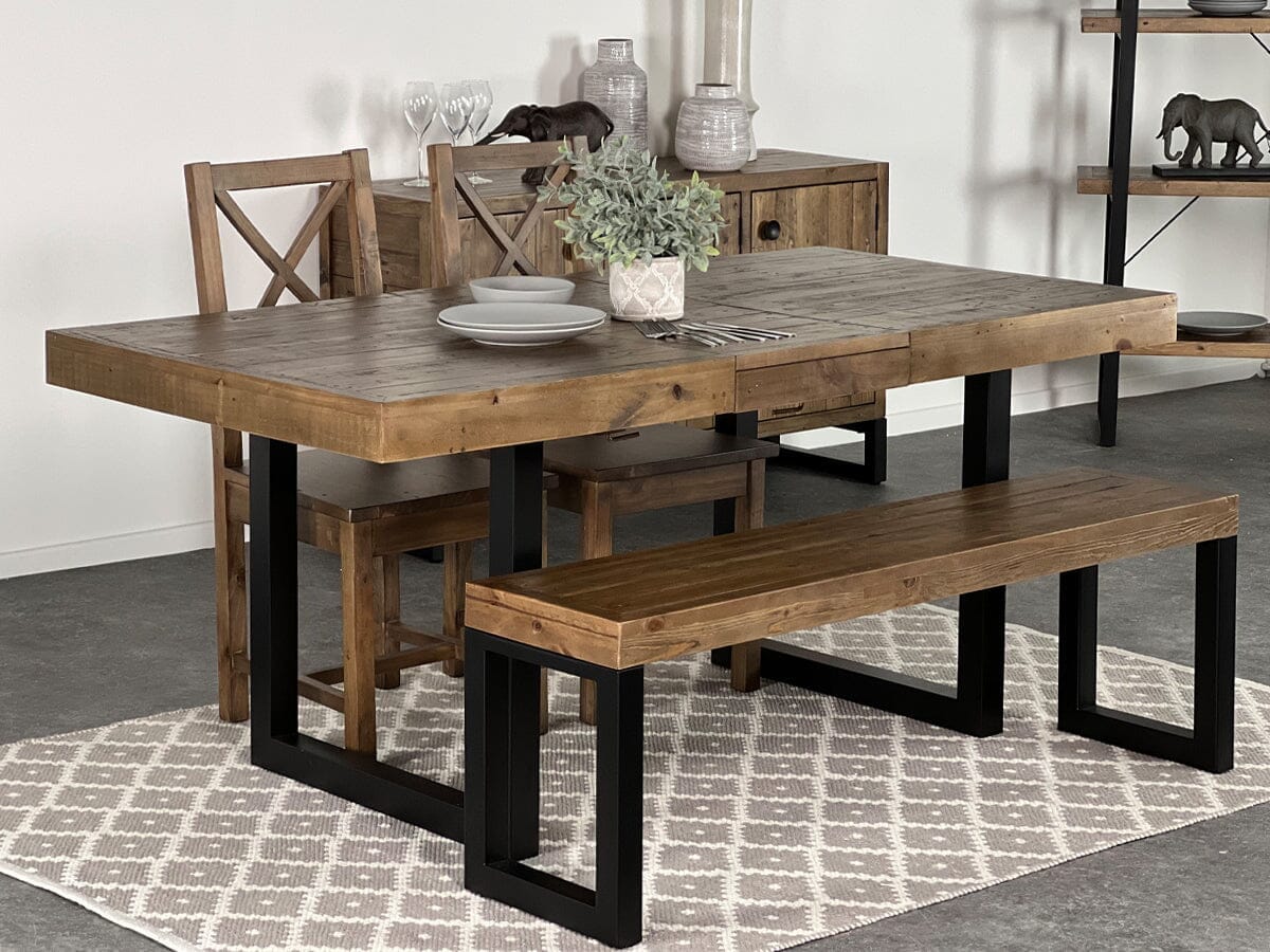 Brooklyn Extendable Dining Table (140cm - 180cm) & Brooklyn Dining Chairs Package Deal Package Deal FW Homestores 