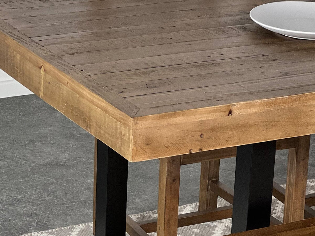 Brooklyn Extendable Dining Table (140cm - 180cm) & Tan Cromwell Dining Chair Set Package Deal Package Deal FW Homestores 