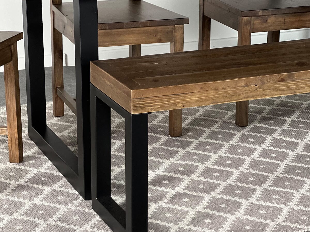 Brooklyn Fixed Top Dining Table & Dining Bench Package Deal Package Deal FW Homestores 