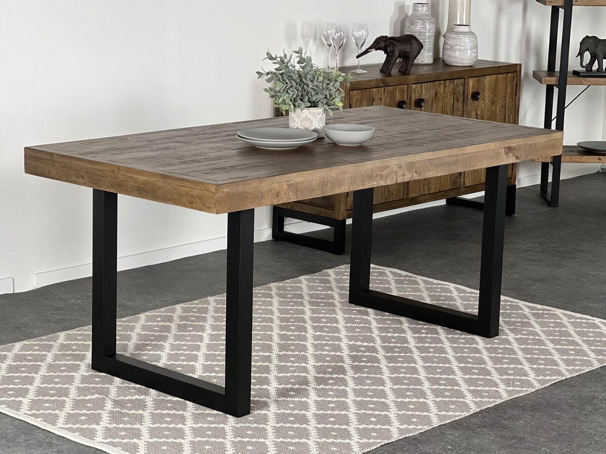 Brooklyn Fixed Top Dining Table & Dining Bench Package Deal Package Deal FW Homestores 