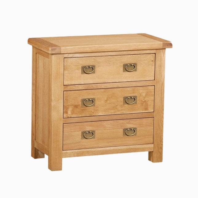 Cheltenham Oak 3 Drawer Chest Chest of Drawers Cheltenham 