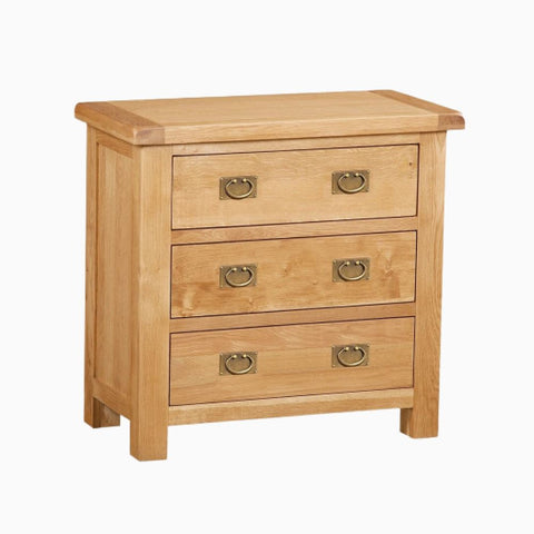 Cheltenham Oak 3 Drawer Chest