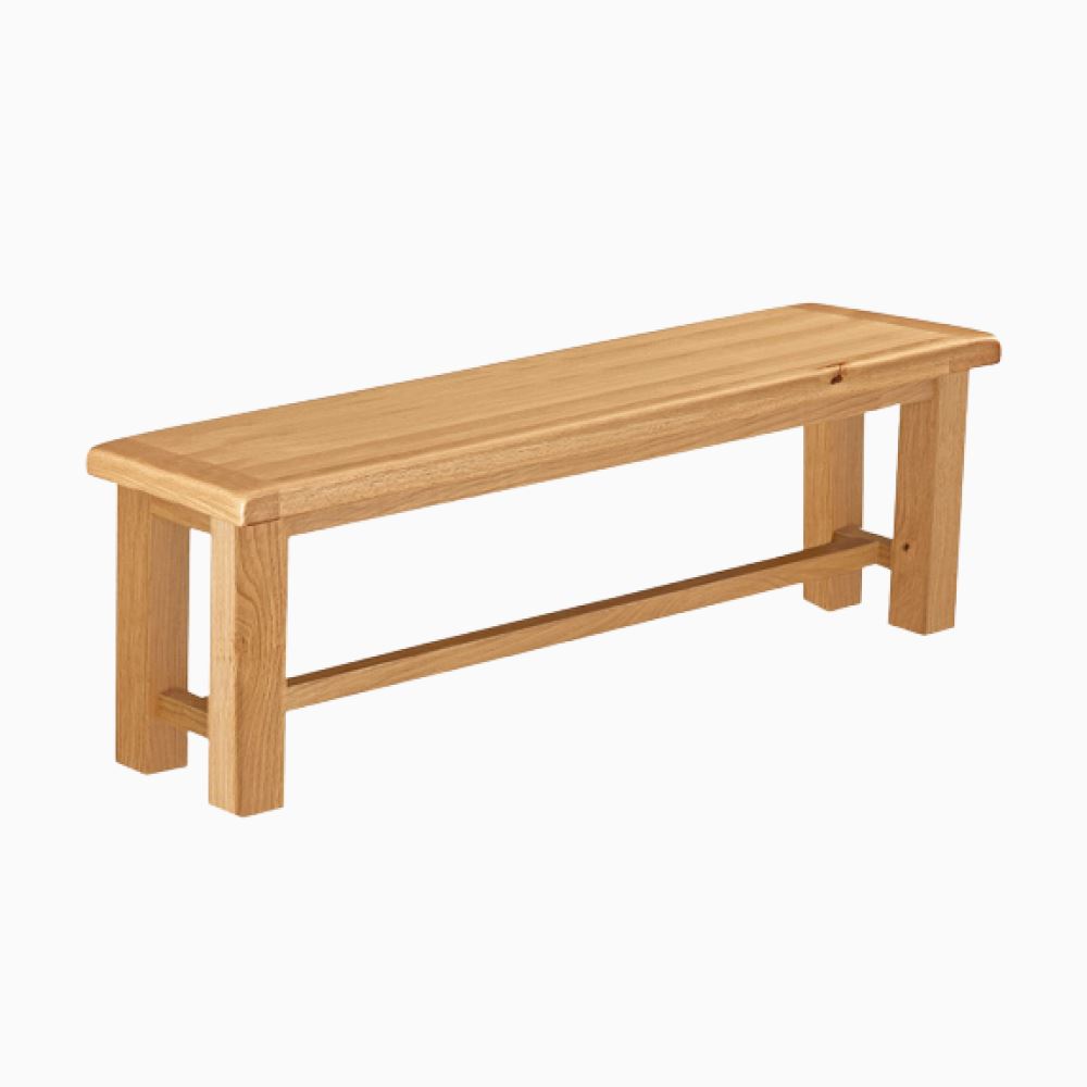 Cheltenham Oak Large Bench – FW Homestores