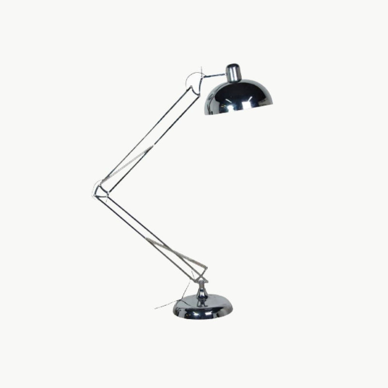 Chrome Loco Floor Lamp Floor Lamp Black & Copper 