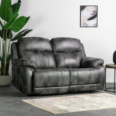 Lakeland 2 Seater Leather Recliner Sofa Recliner Lakeland 