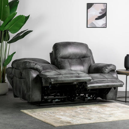 Lakeland 2 Seater Leather Recliner Sofa Recliner Lakeland 