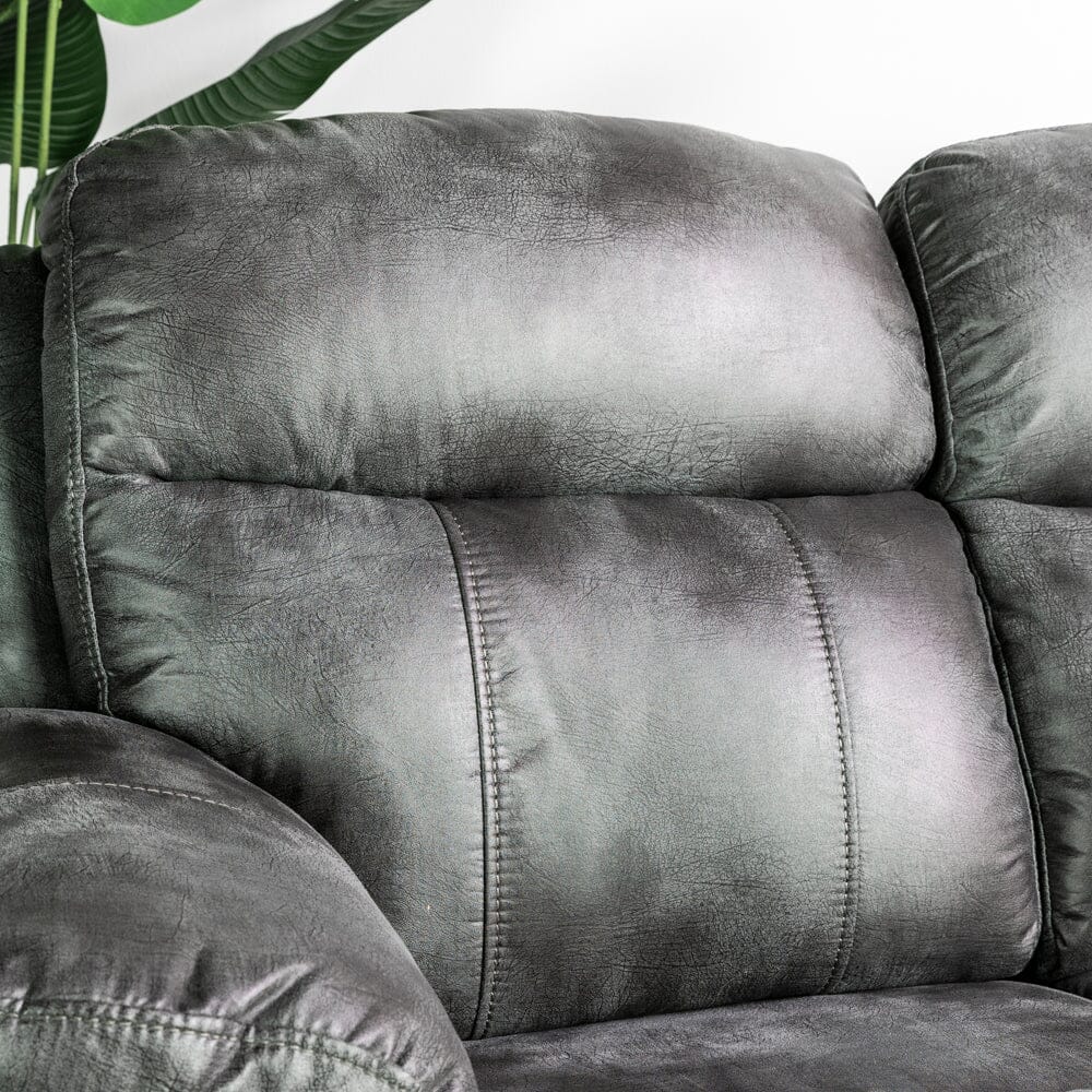 Lakeland 2 Seater Leather Recliner Sofa Recliner Lakeland 