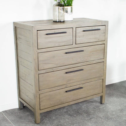 Manhattan 5 Drawer Chest Chest of Drawers FW Homestores 