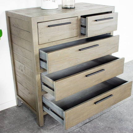 Manhattan 5 Drawer Chest Chest of Drawers FW Homestores 