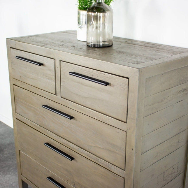 Manhattan 5 Drawer Chest Chest of Drawers FW Homestores 