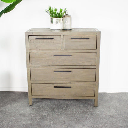 Manhattan 5 Drawer Chest Chest of Drawers FW Homestores 