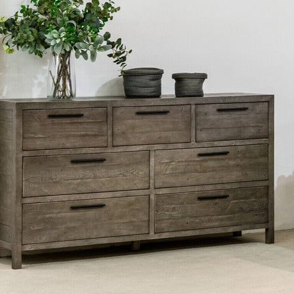 Manhattan 7 Drawer Wide Chest Chest of Drawers FW Homestores 