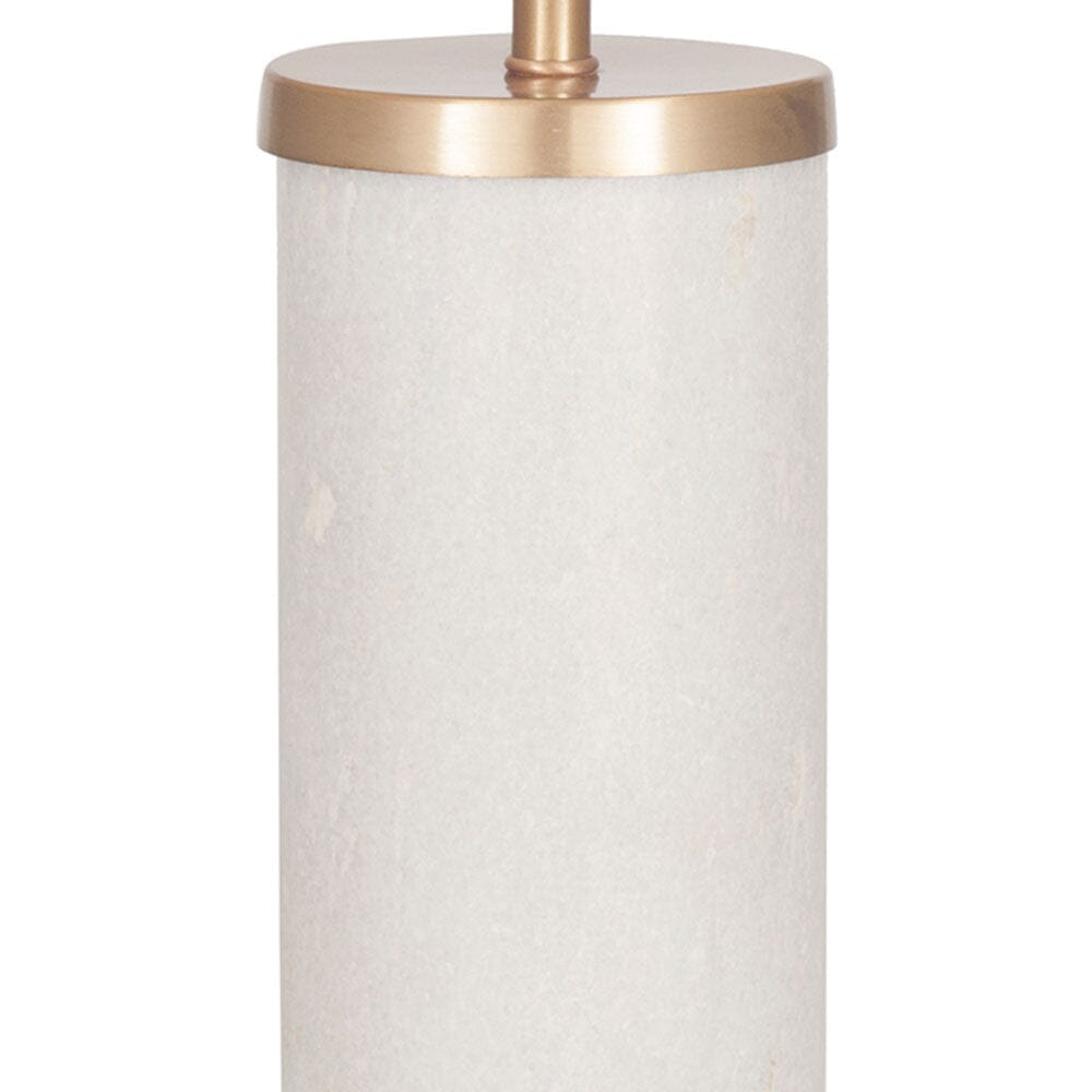 Marble Table Lamp Table Lamp Black & Copper 