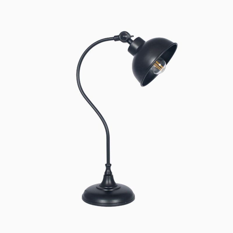 Matt Black Task Lamp Desk Lamp Black & Copper 
