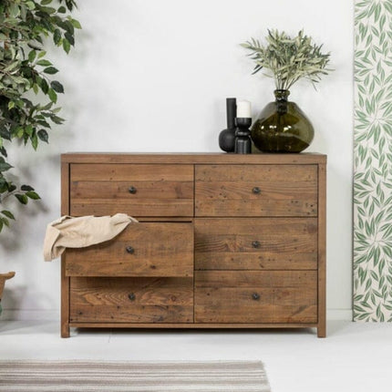 Montreal 6 Drawer Wide Chest Chest of Drawers Montreal 
