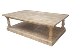 New England Reclaimed Wood Coffee Table Coffee Table FW Homestores 