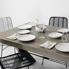 New York Harlem Fixed Top Dining Table Dining Table New York 