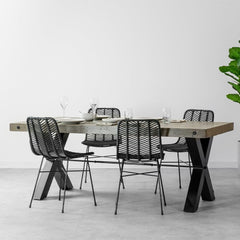 New York Harlem Fixed Top Dining Table Dining Table New York 