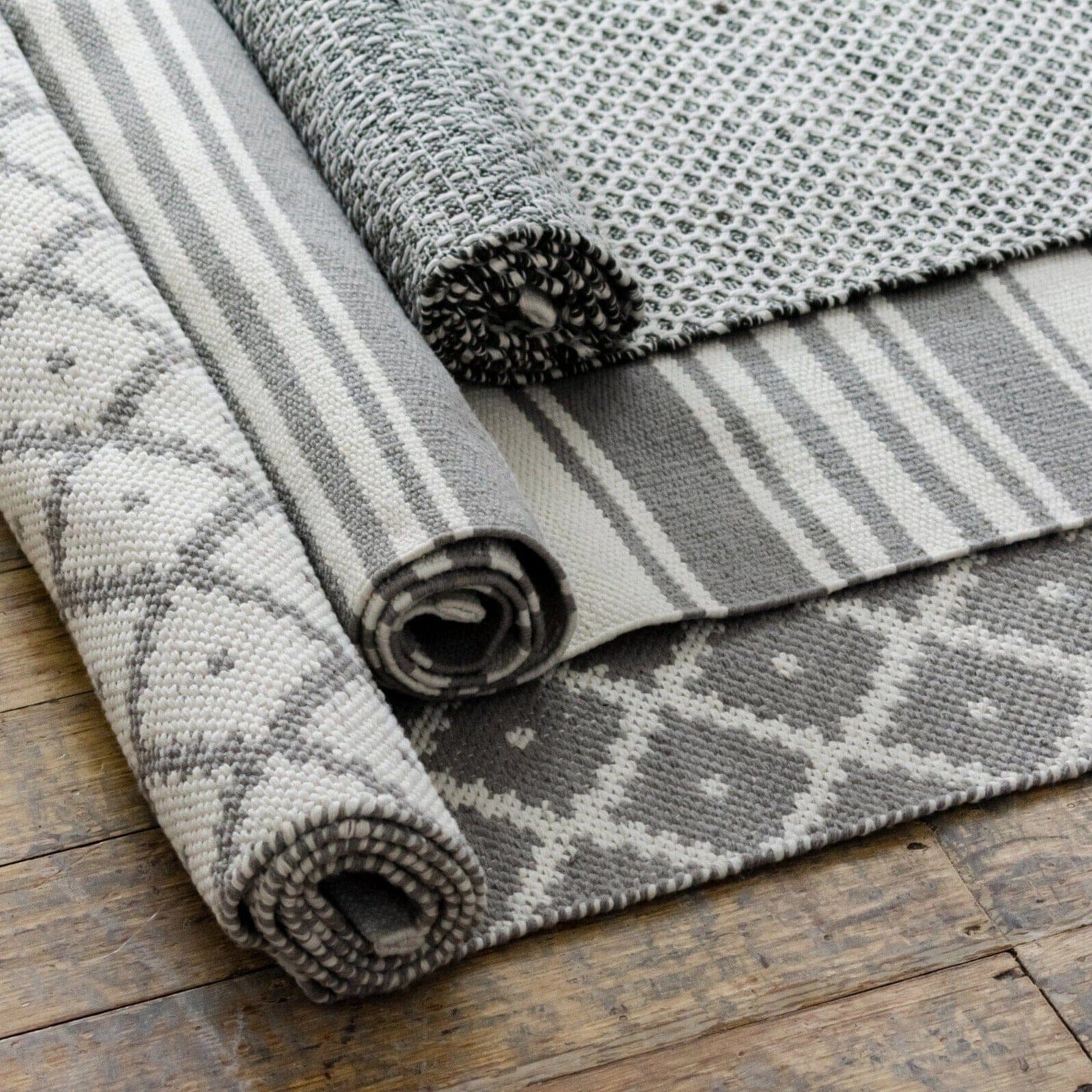 Nola Yarn Stripe Sustainable Rug – FW Homestores