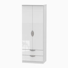 Philadelphia 2 Door 2 Drawer Wardrobe Bookcase Philadelphia 