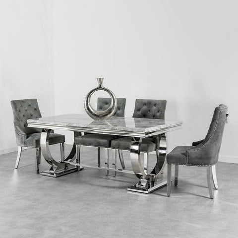 Rhianna Marble Dining Tables (180cm / 200cm)