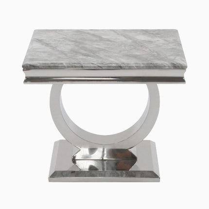 Rhianna Lamp Table Grey Lamp Table Rhianna 