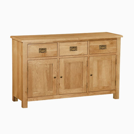 Surrey Oak Compact Sideboards Sideboard Global Home 130cm 