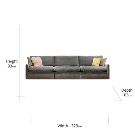 The Cloud Medium Sofa Sofa The Cloud 