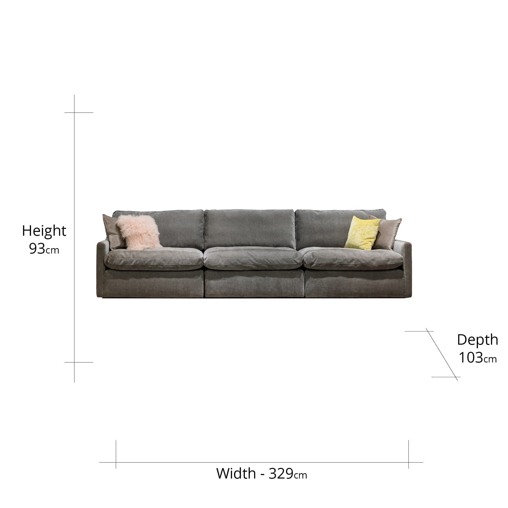 The Cloud Medium Sofa Sofa The Cloud 