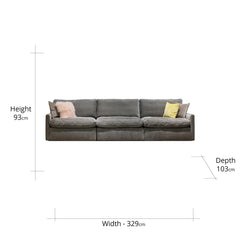 The Cloud Medium Sofa Sofa The Cloud 