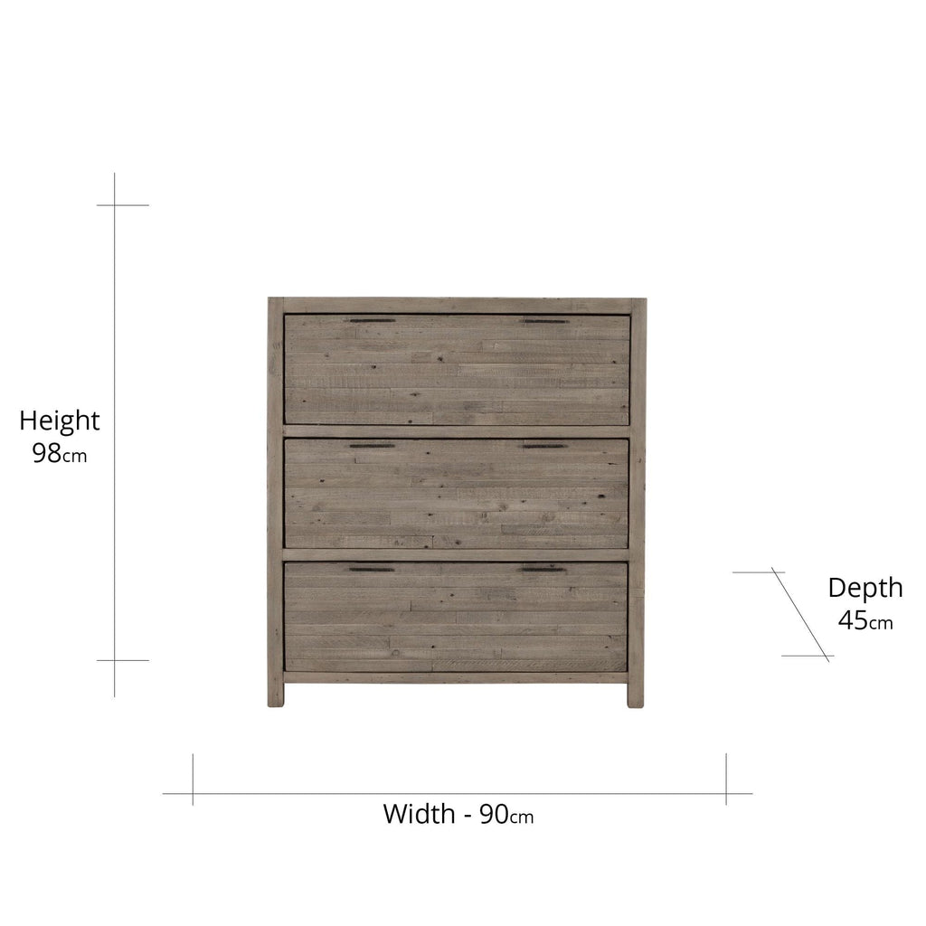 Tuscan Spring 3 Drawer Chest Furniture Baker Furniture 